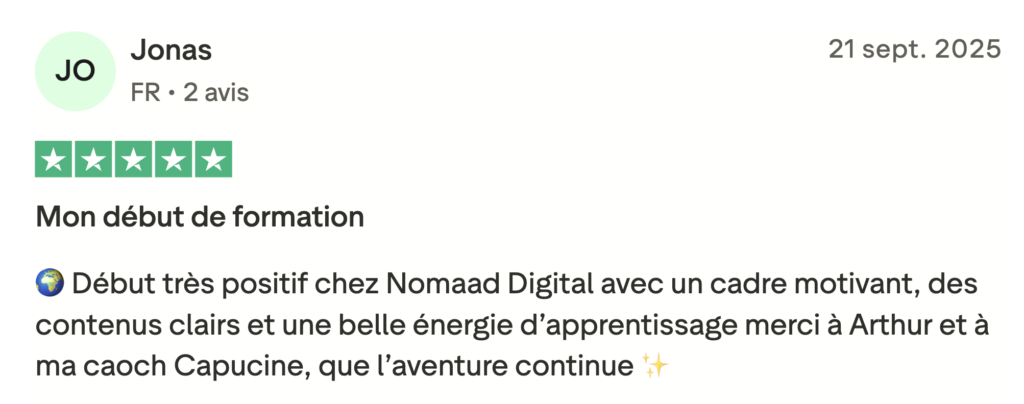 Nomaad digital - avis