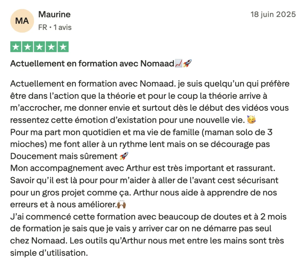 Nomaad digital - avis